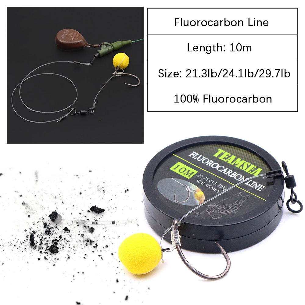 Fluorocarbon Line - Linha de Pesca de Carpa com