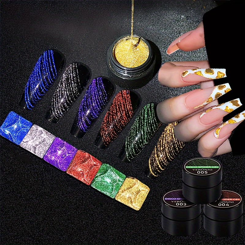 Gel de aranha de 6 cores, novo - Copolymer Line avaliação e preço