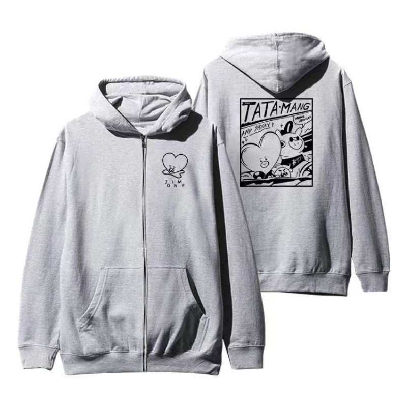 Moletom Kawaii BT21 com Capuz, - Tippet Line avaliação e preço