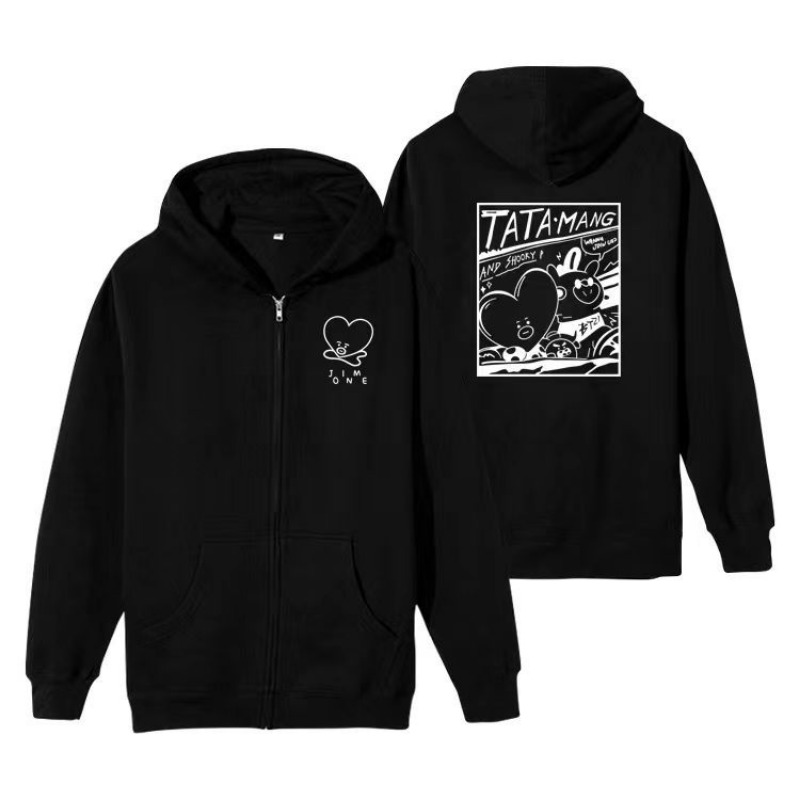 Moletom Kawaii BT21 com Capuz, - Tippet Line avaliação e preço